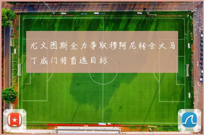 尤文图斯全力争取穆阿尼转会大马丁成门将首选目标